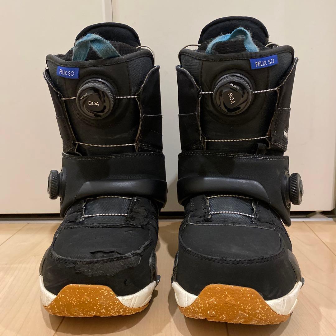 Burtonフェリックスワイド StepOn ステップオン23-24モデル25㎝