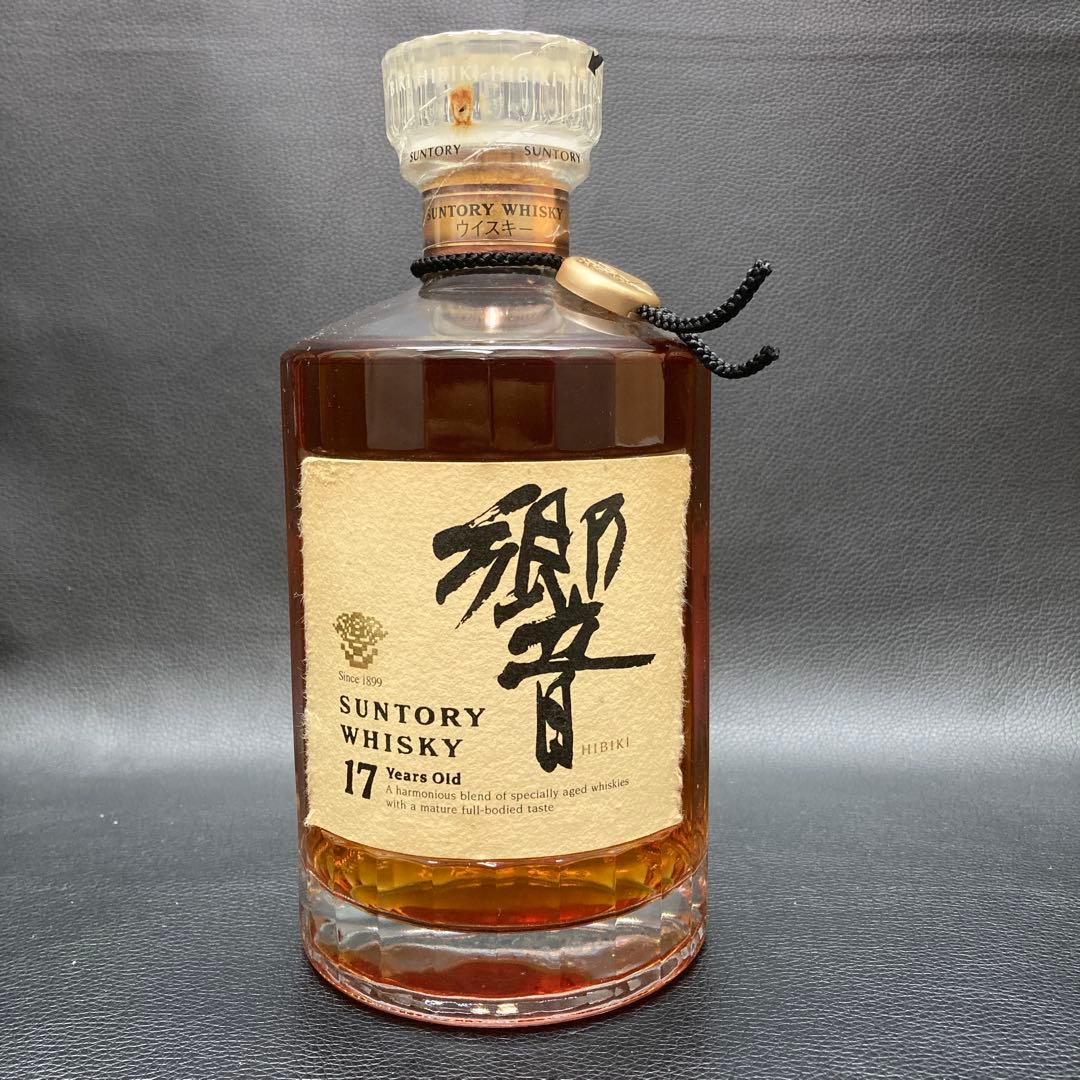 サントリーウイスキー 響17年　ウラ金ラベル　箱付き
