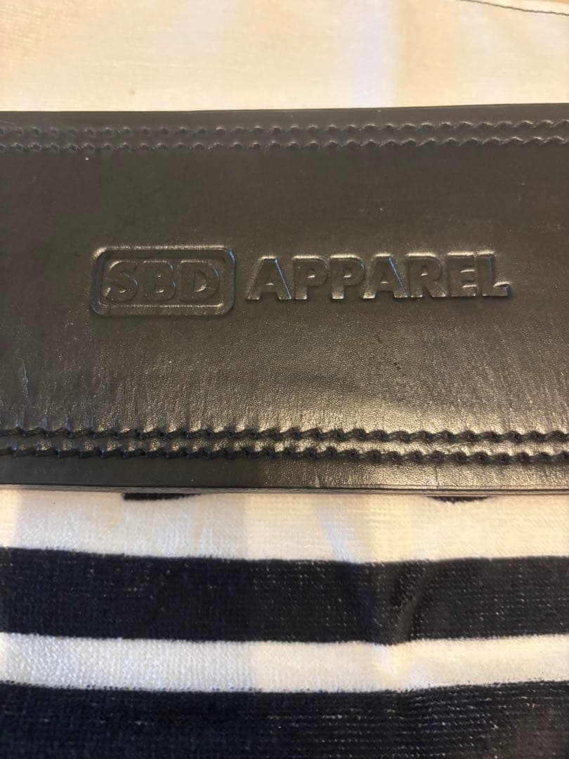 SBD トレーニング・パワーベルト 黒Mサイズ