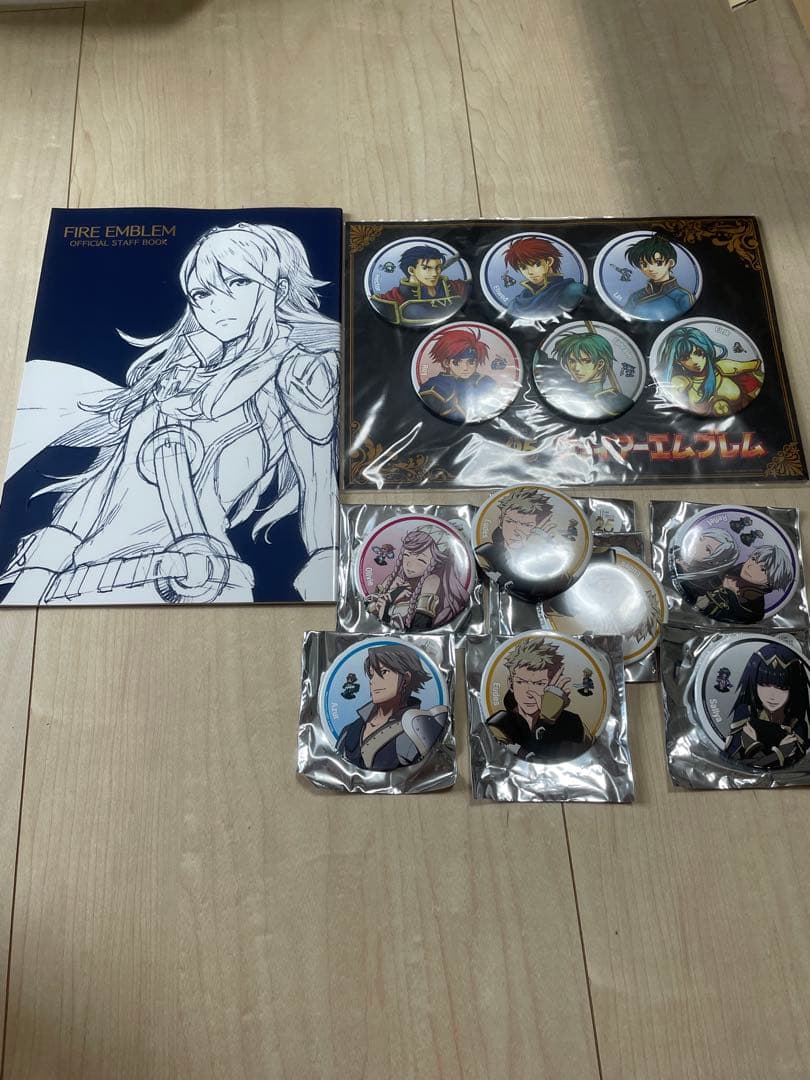ファイヤーエンブレム　覚醒バッチ、25周年バッチセット