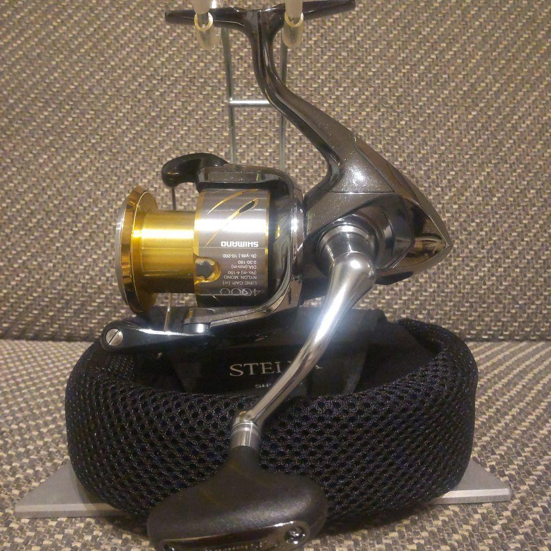 シマノ 14ステラ 4000HG 夢屋ハンドル 訳あり美品