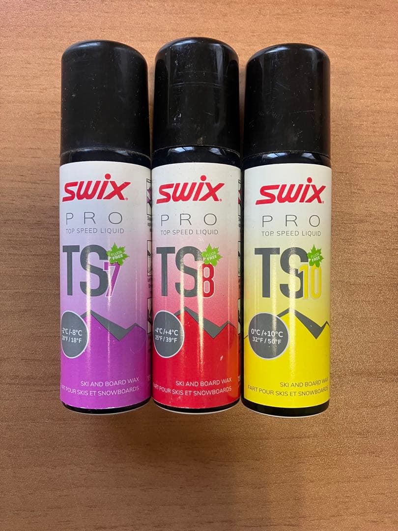 Swix Pro TS7 TS8 TS10 ワックスセット