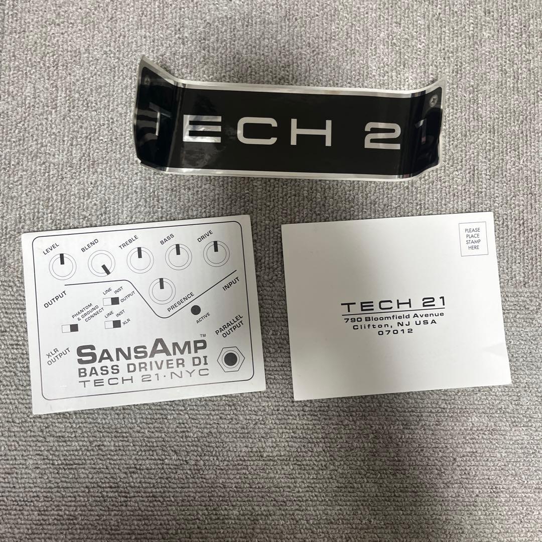 TECH 21 SansAmp サンズアンプ V1後期 限定カラー 赤