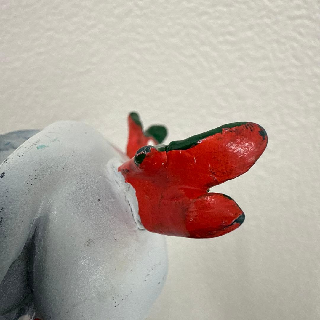 当時物　旧バンダイ　仮面ライダー　怪人　トリカブト　ソフビ