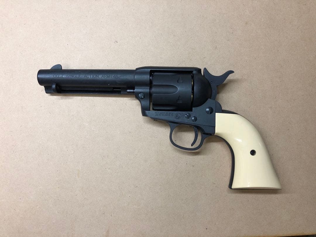 【マルシン】コルトSAA.45 ブラックHW Xカートリッジ