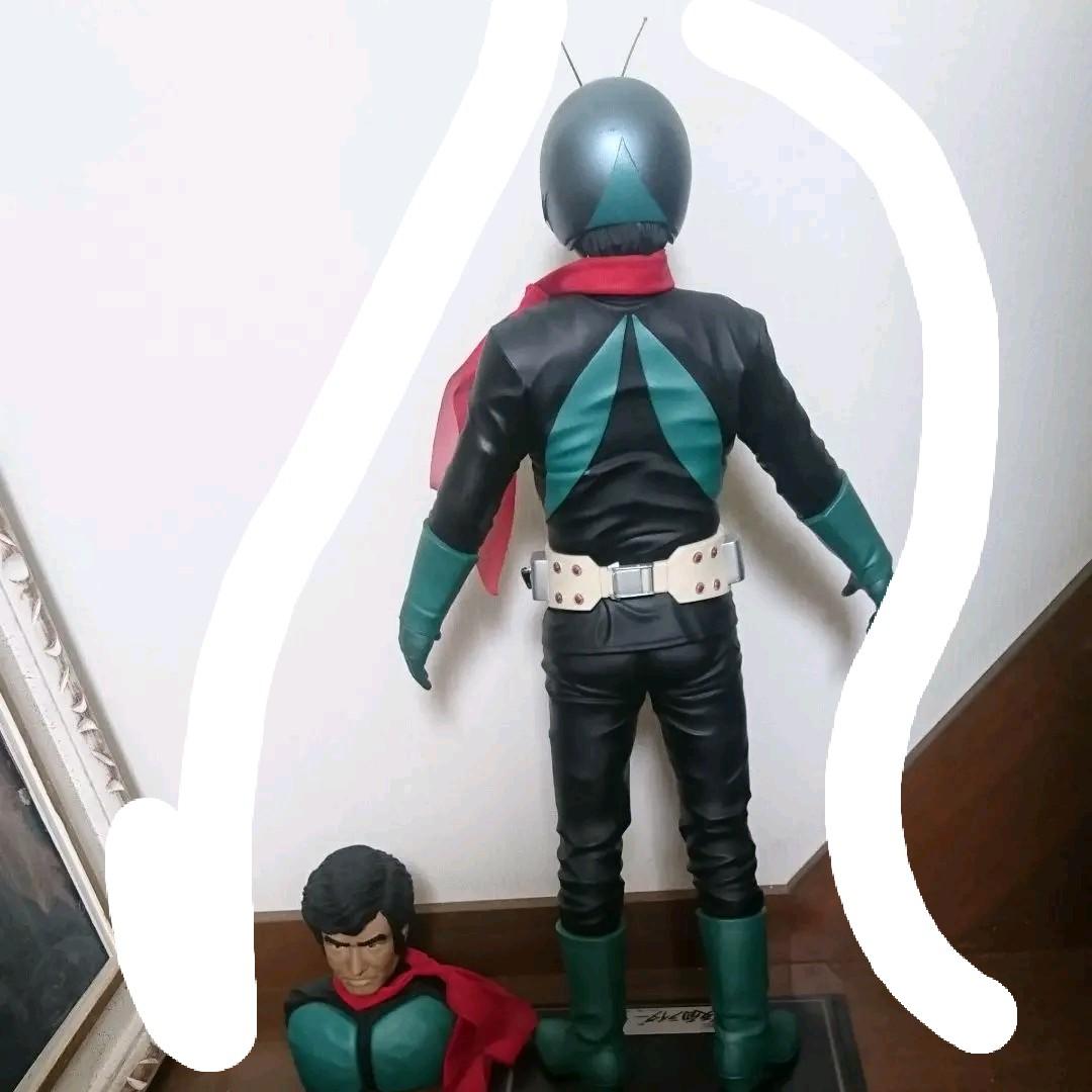 【貴重品】仮面ライダー1号特大フィギュア