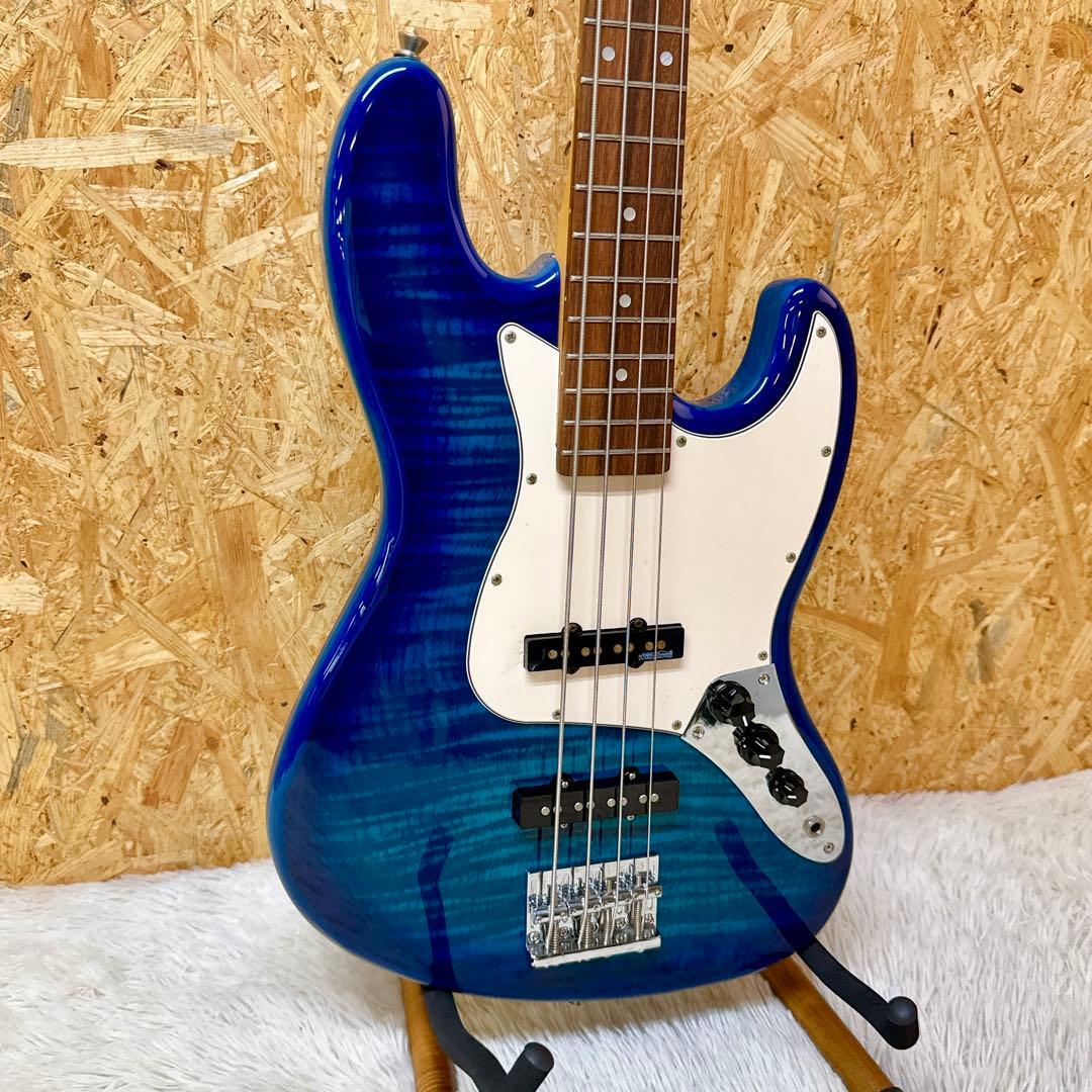 BUSKER'S BJB-2 ジャズベースタイプ アルニコVピックアップ ブルー