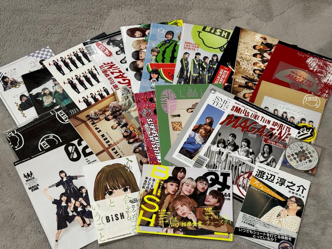 BiSH & WACK ファンクラブ会報誌等【まとめ売り】