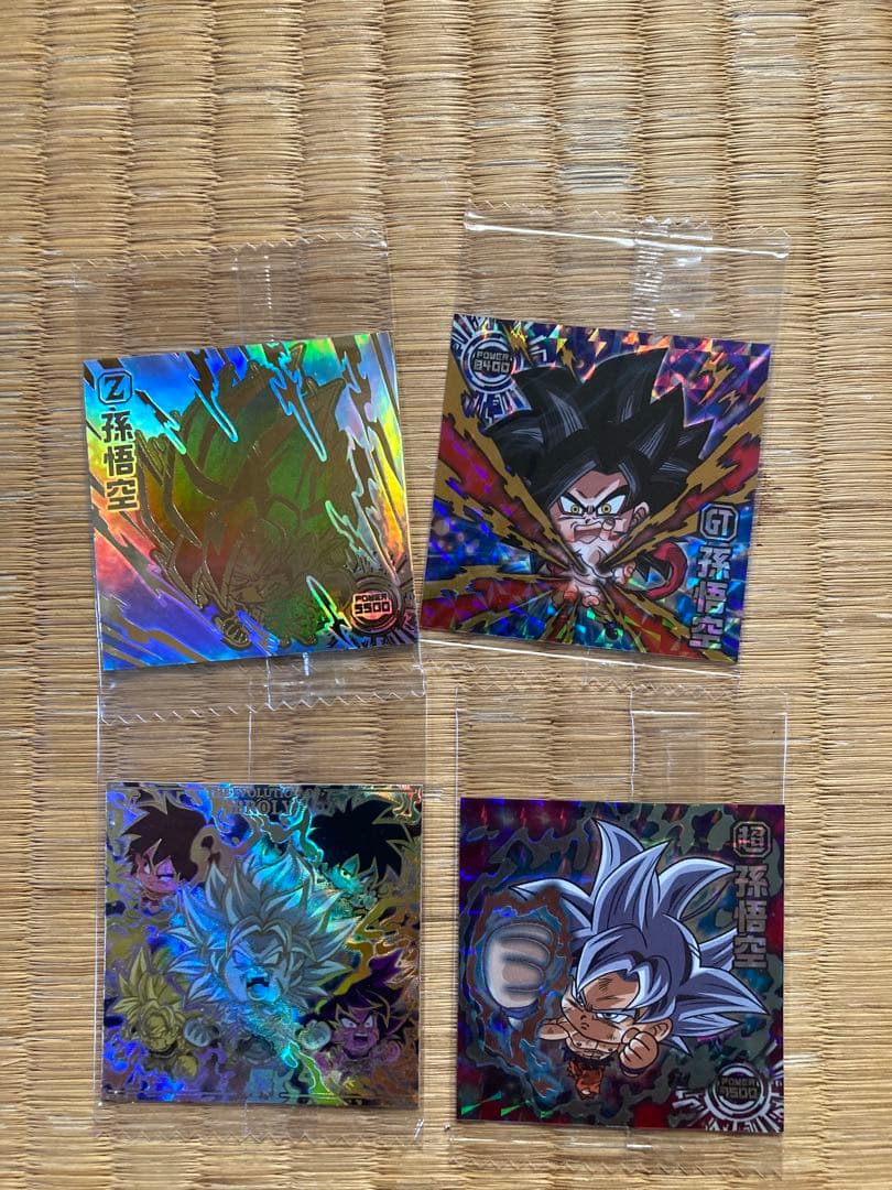 ドラゴンボールウエハスシール