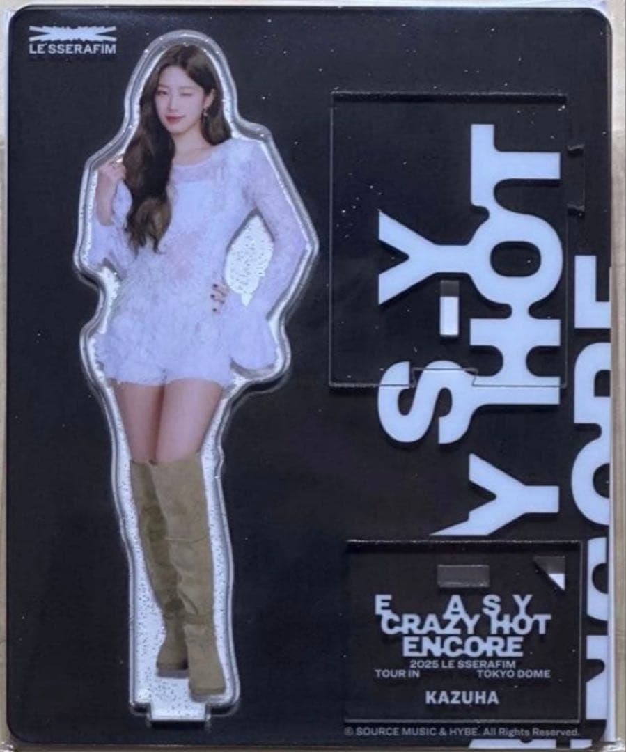 LE SSERAFIM カズハ　東京ドーム アクスタ