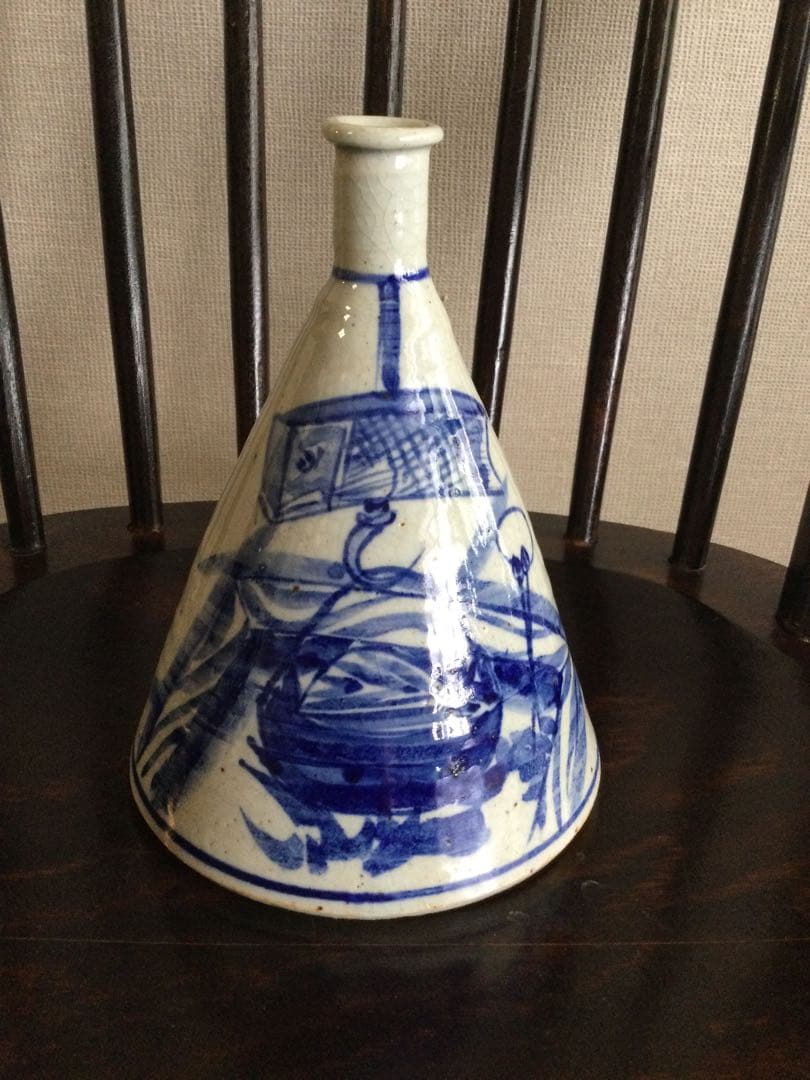 舟徳利　骨董品