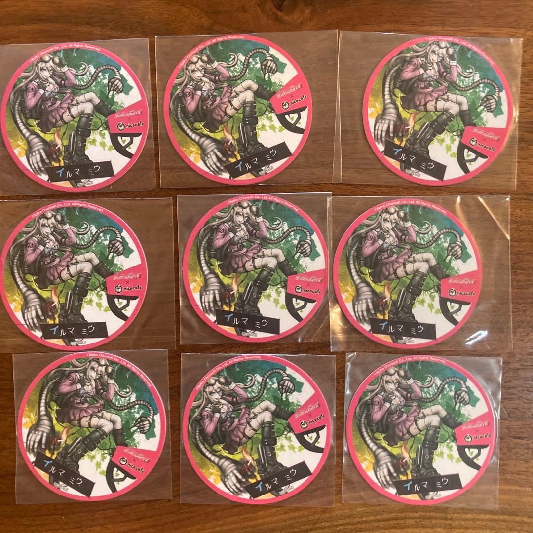 未使用　入間美兎　ダンガンロンパ　血まみれ　缶バッジ　　学生証　他9個ずつセット