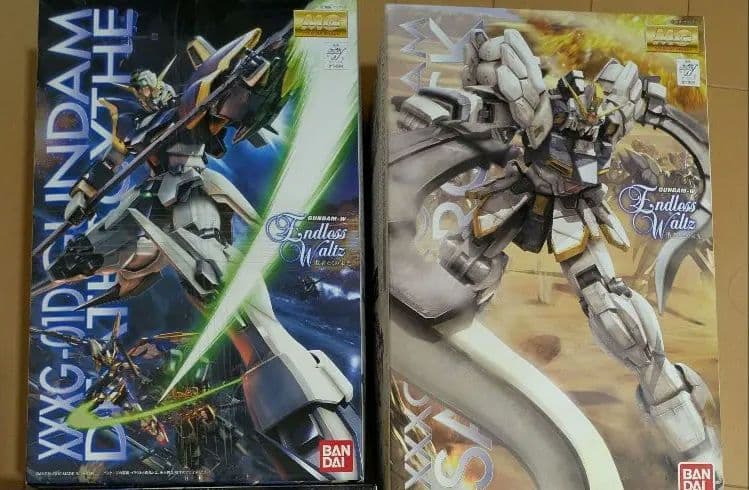 [ガンプラ] MG デスサイズ&サンドロック EW 2点セット 未組立