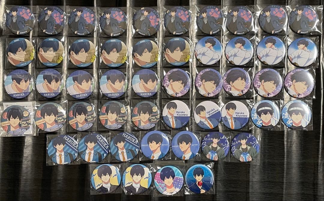 忘却バッテリー 清峰葉流火 缶バッジ 51点 まとめ売り