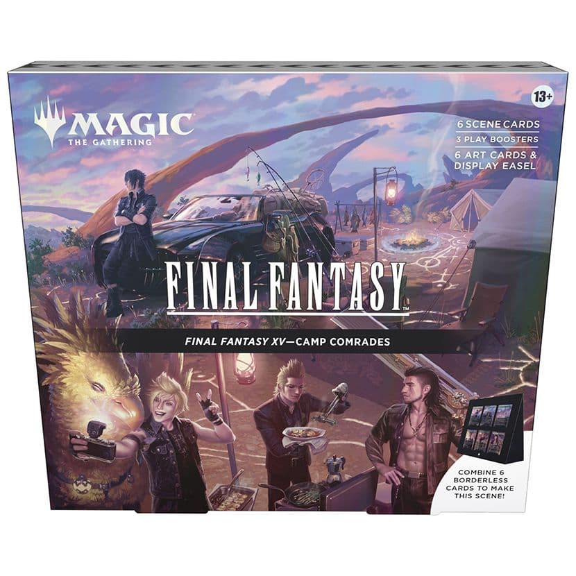 新品未開封 MTG FF シーンボックス FF15 キャンプの仲間たち 日本語版