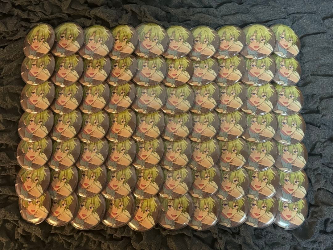 あんスタ　巴日和　フィーチャースカウト 缶バッジ