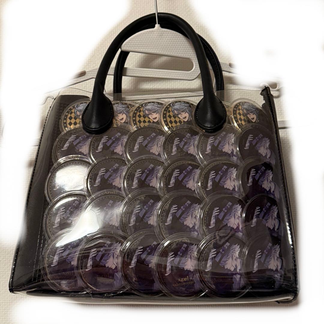 ツイステ アズール KV缶バッジ 痛バッグ