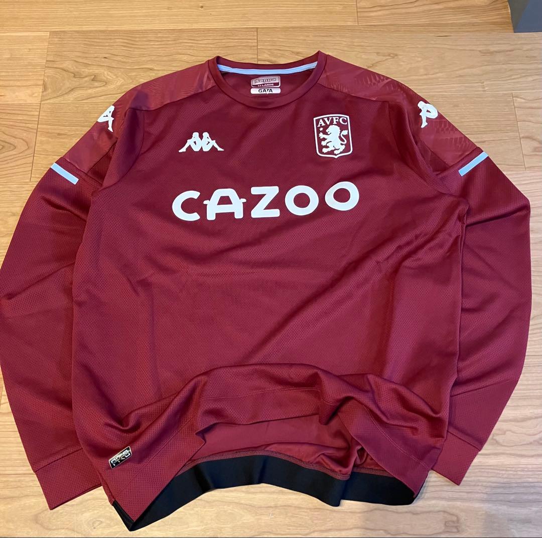 アストンビラ ロングスリーブ スウェットシャツKappa 古着　プレミアリーグ
