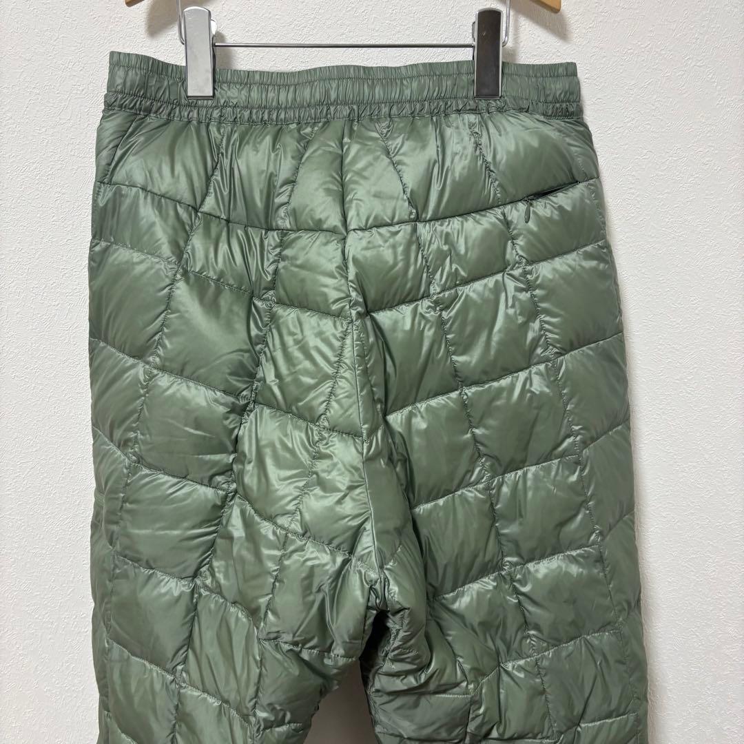 【新品】TAION タイオンエクストラ ダウンパンツ オリーブ　2way M