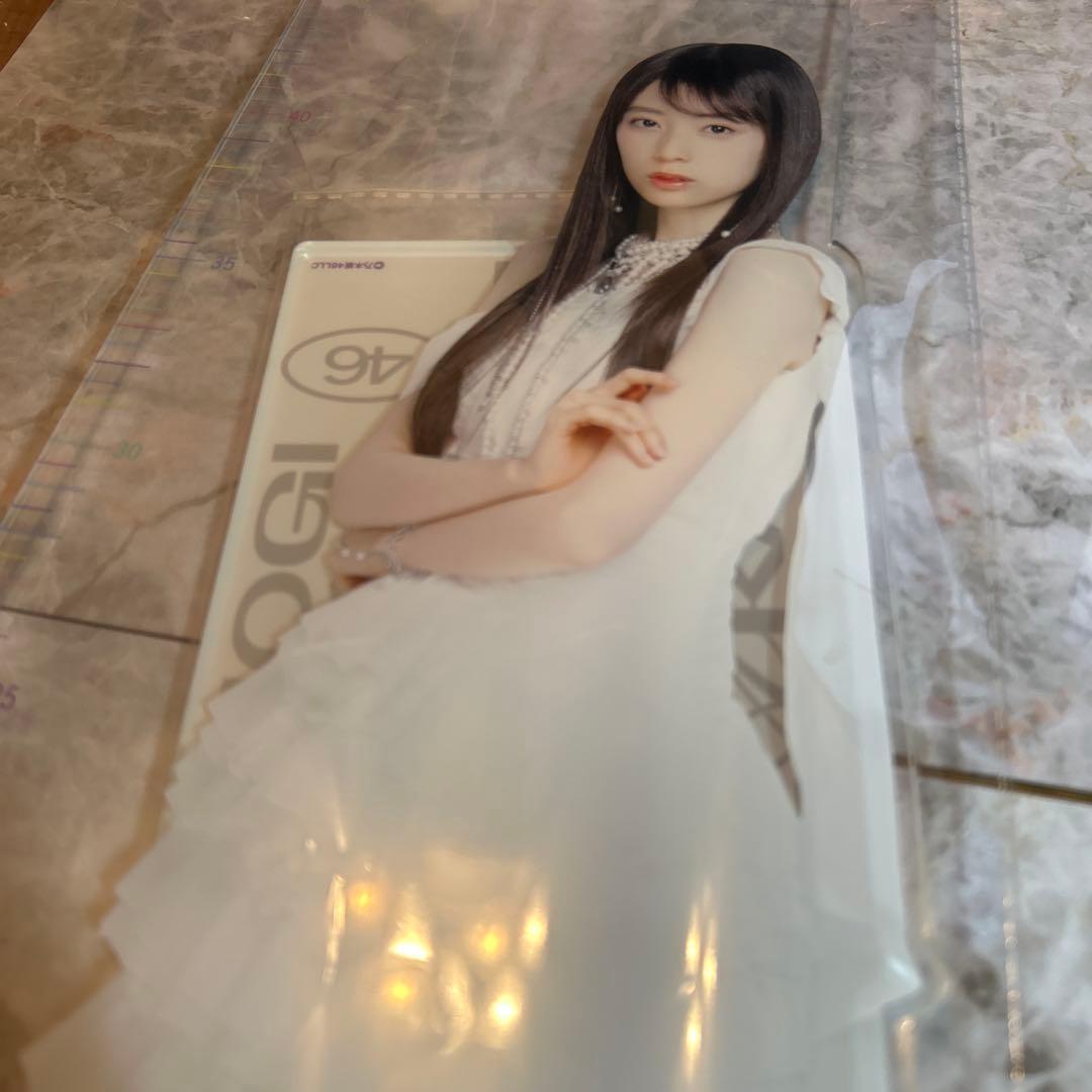 矢田萌華　乃木坂46 福袋C 46cmアクリル定規スタンド