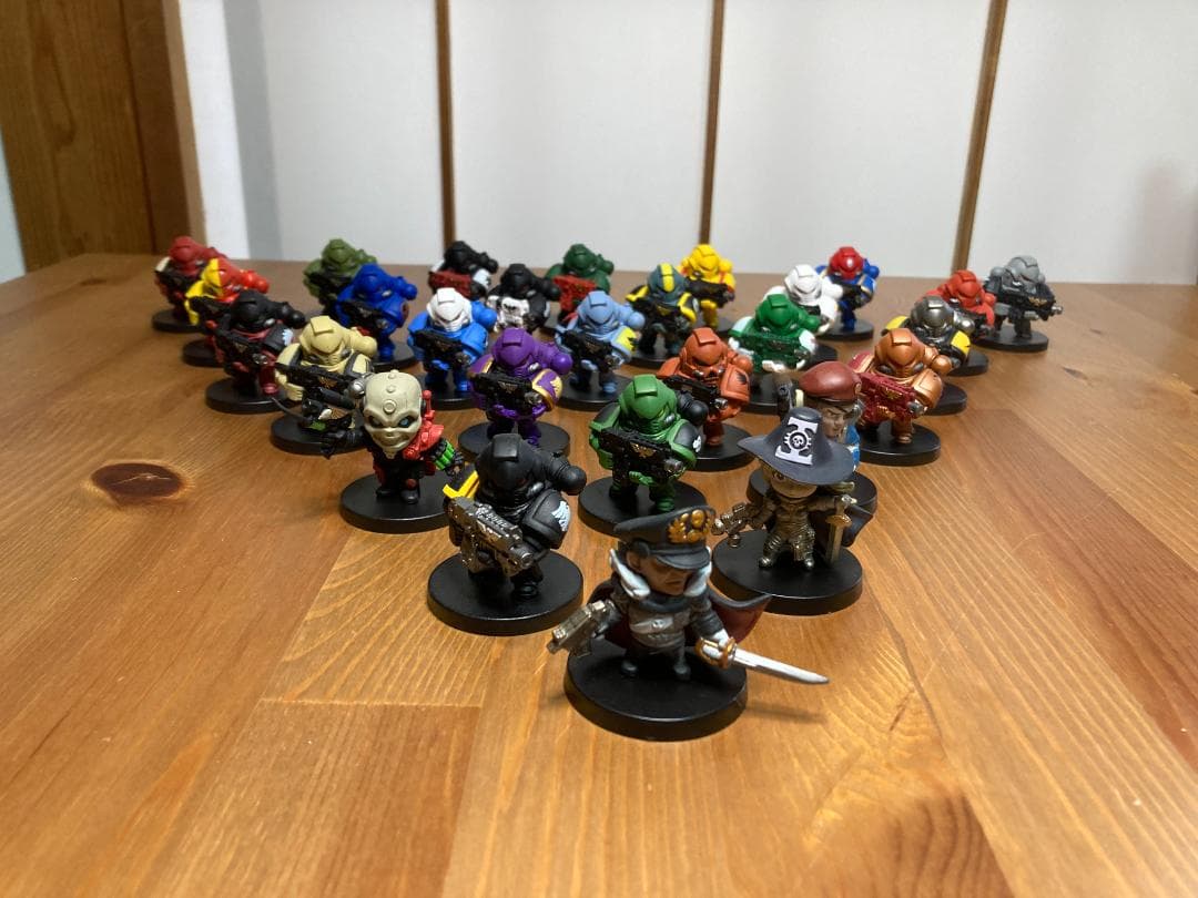 ゲームキャラクター Chibi Warhammer 40k Collection (Bandai)