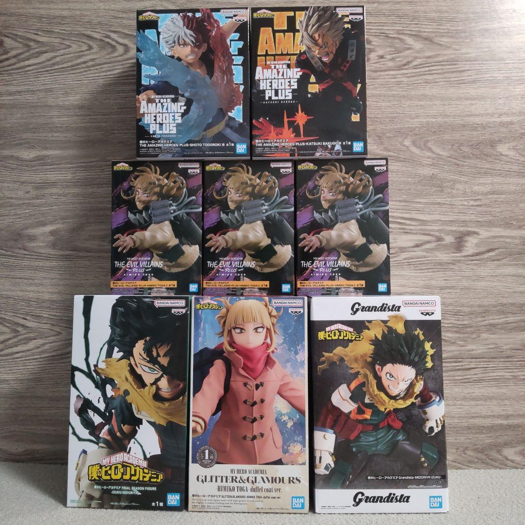 僕のヒーローアカデミア フィギュア8点セット　新品未開封　美少女