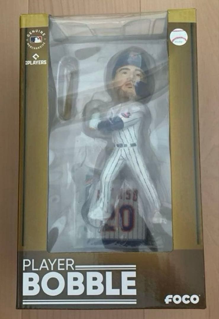 新品未開封 MLB公式 ボブルヘッド ピート・アロンソ ニューヨークメッツ