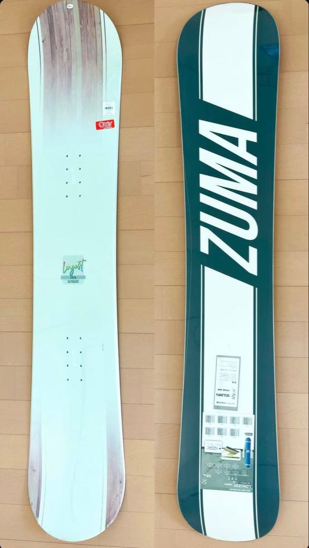 スノーボード 25-26 ZUMA LONGEST (WHITE) 154cm