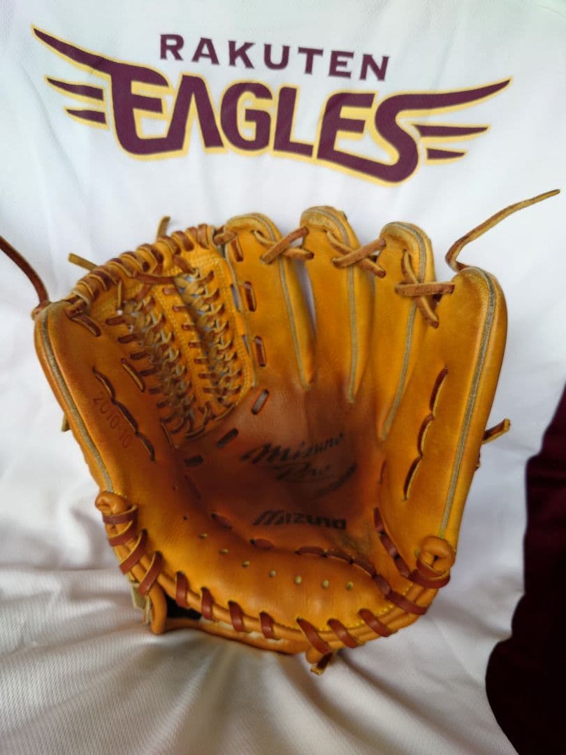 NPB 選手支給　硬式内野手グローブ