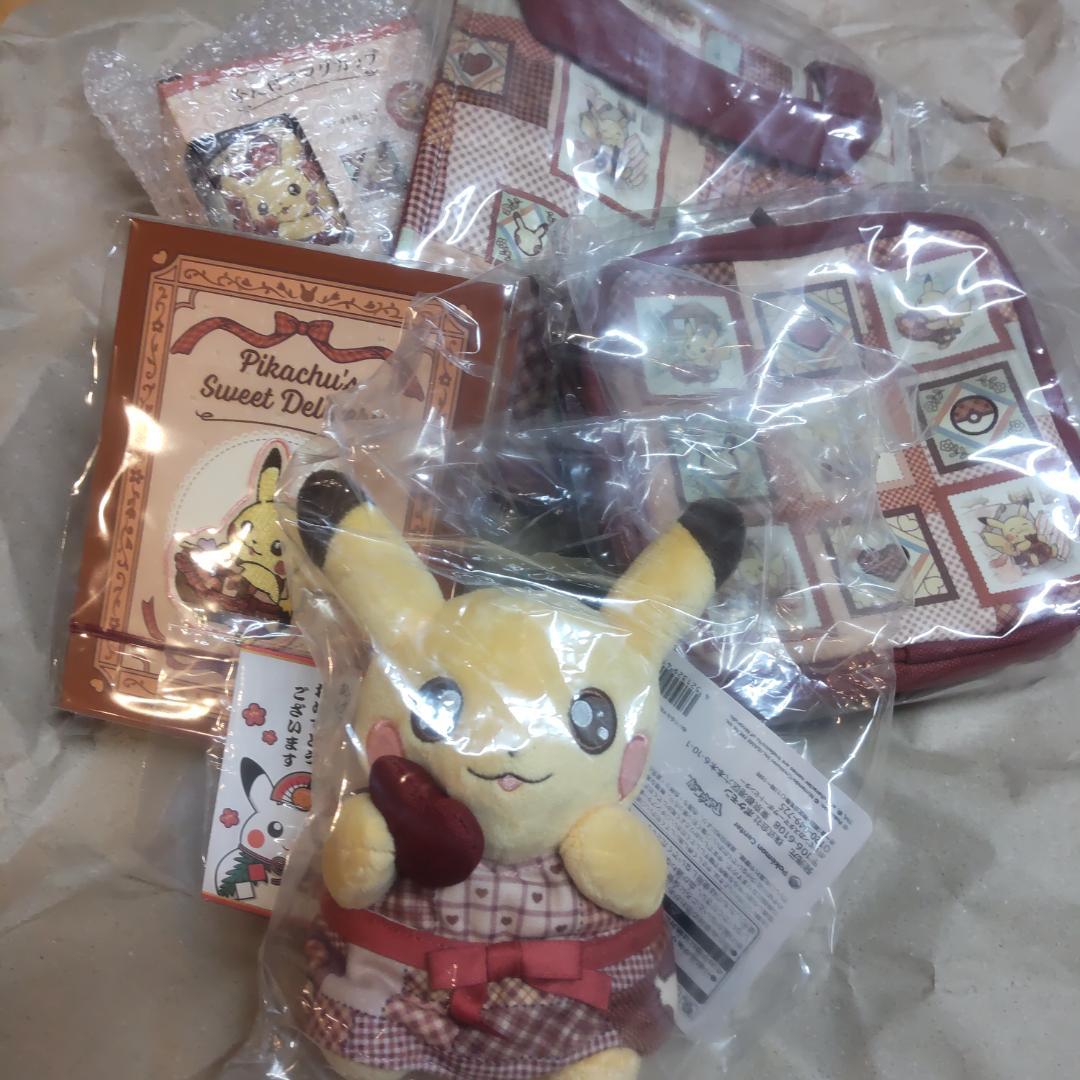 Pikachu's Sweet Delivery ピカチュウ ５点セット✿