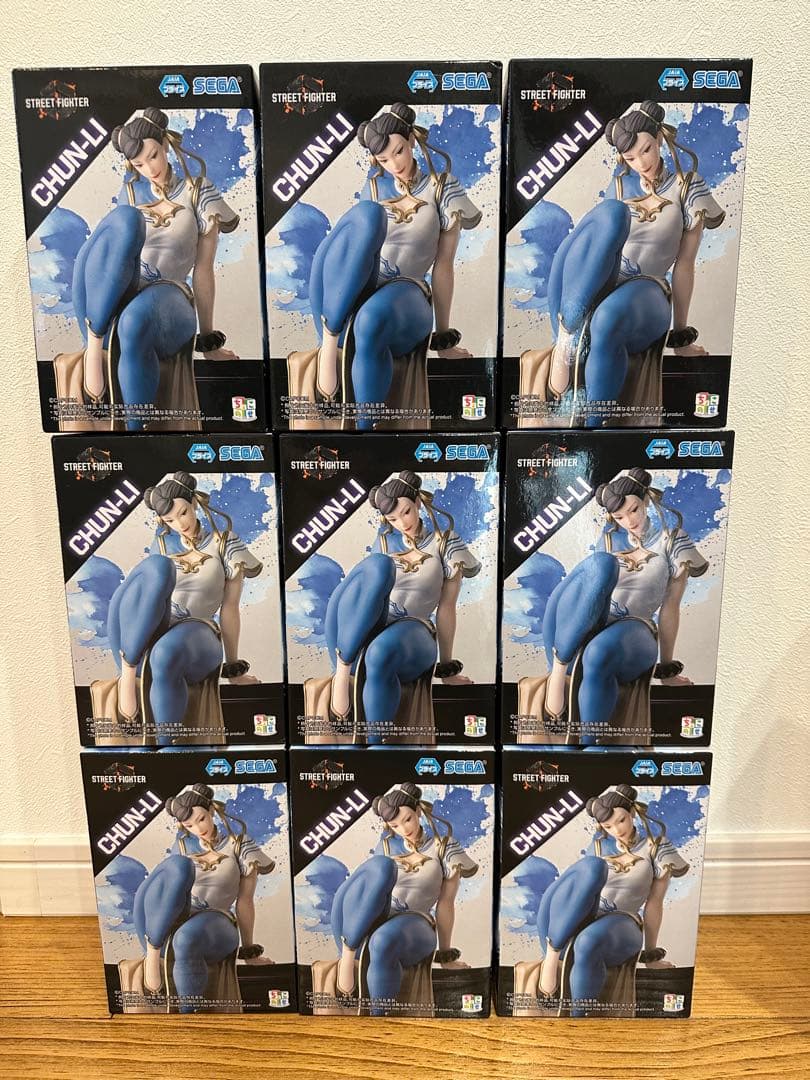 ストリートファイター6 ちょこのせ プレミアムフィギュア 春麗9個セット