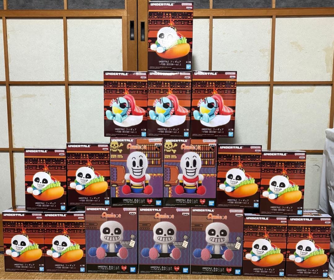 UNDERTALE　プライズフィギュア　 あみこっと　FOOD DESIGN