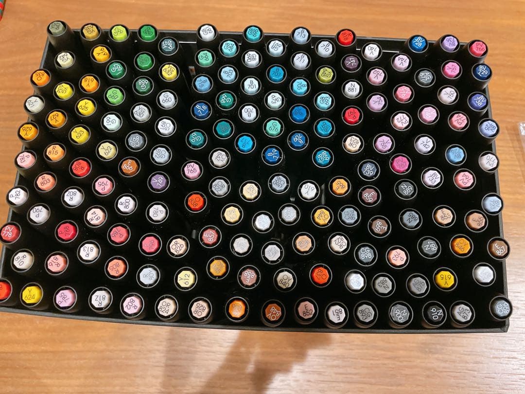 アルコールマーカー カラーペン 160色以上セット