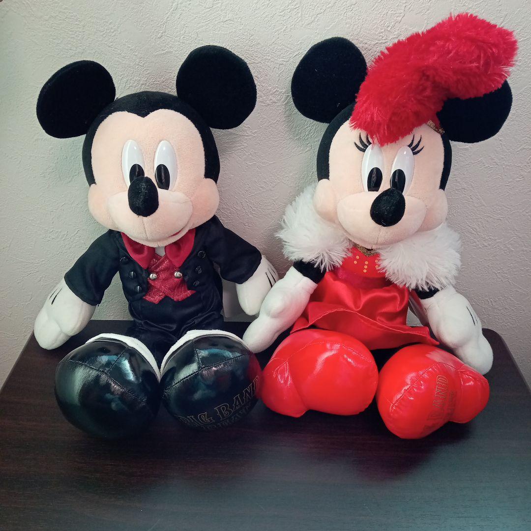 BBB　東京ディズニーシー　ビッグバンドビート　ミッキー　ミニー　ぬいぐるみ
