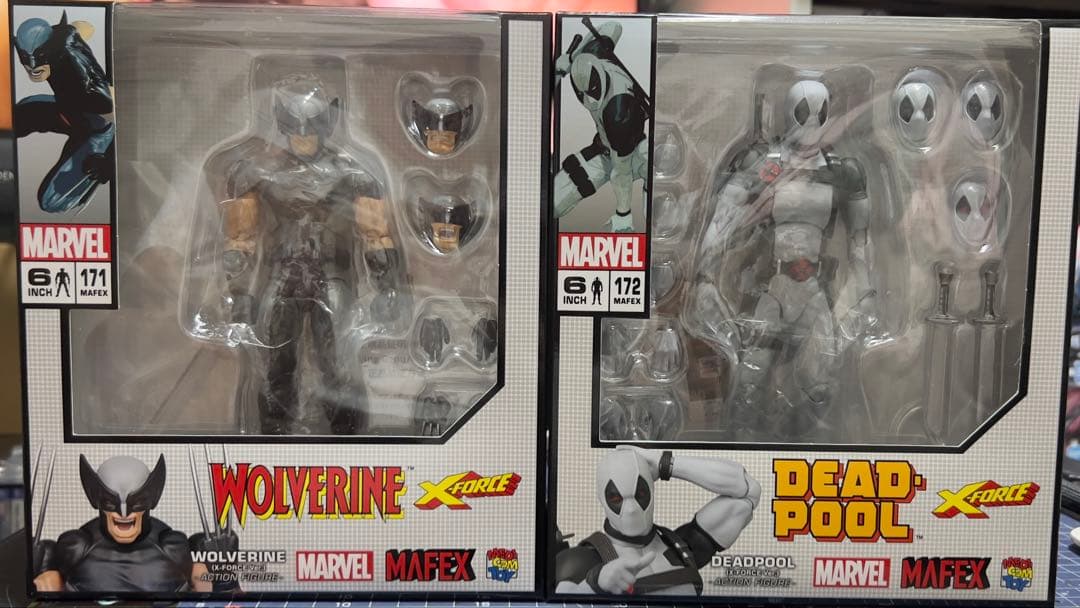Mafex X Force ver. ウルヴァリン&デッドプールセット