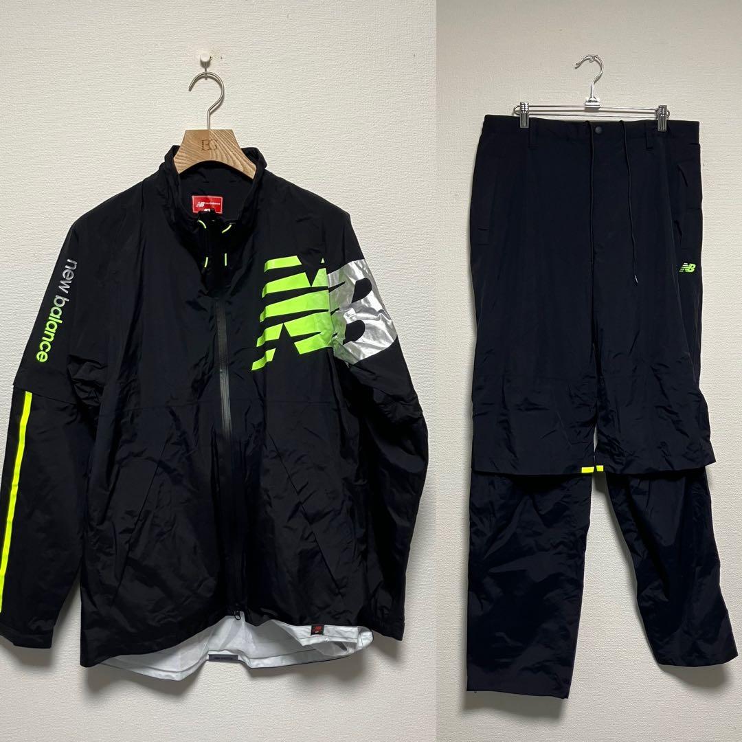 ニューバランス ゴルフ レインウェア セットアップ サイズ6 メンズ
