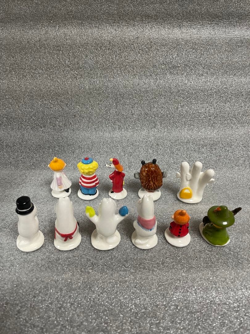 千趣会 ムーミン 陶器製 フィギュア 11種セット 置物 置き物