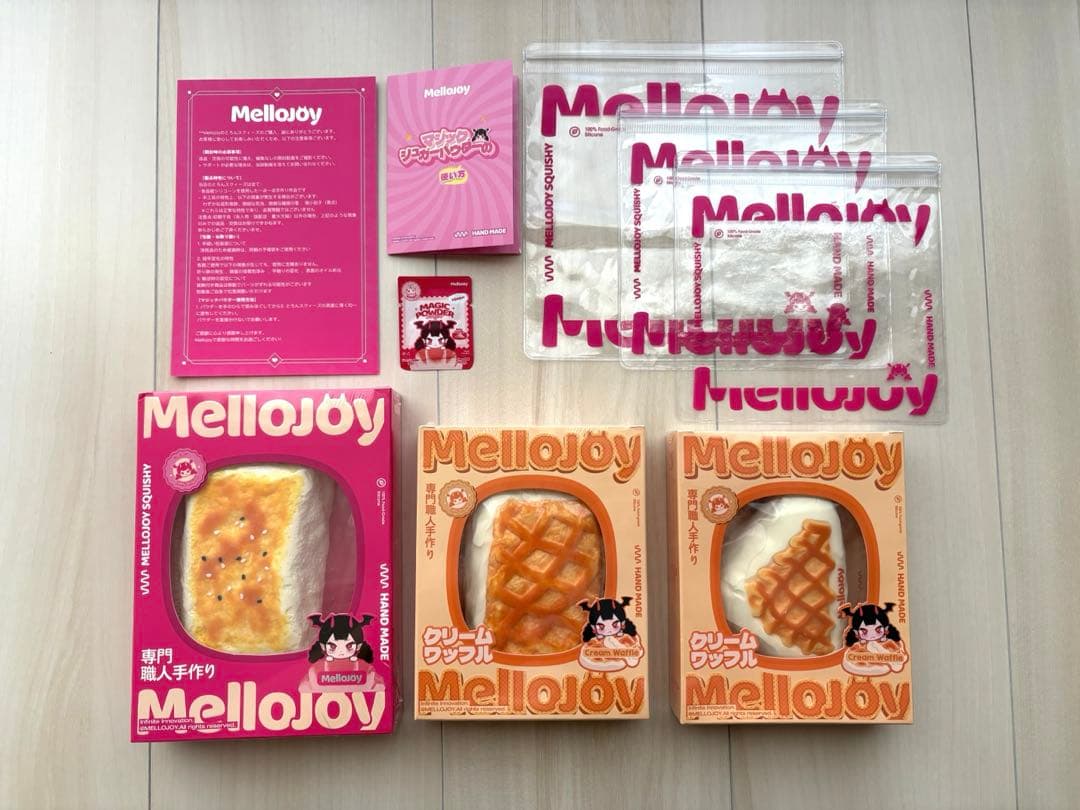 Mellojoy メロジョイ　クリームワッフル　大満足焼き餅