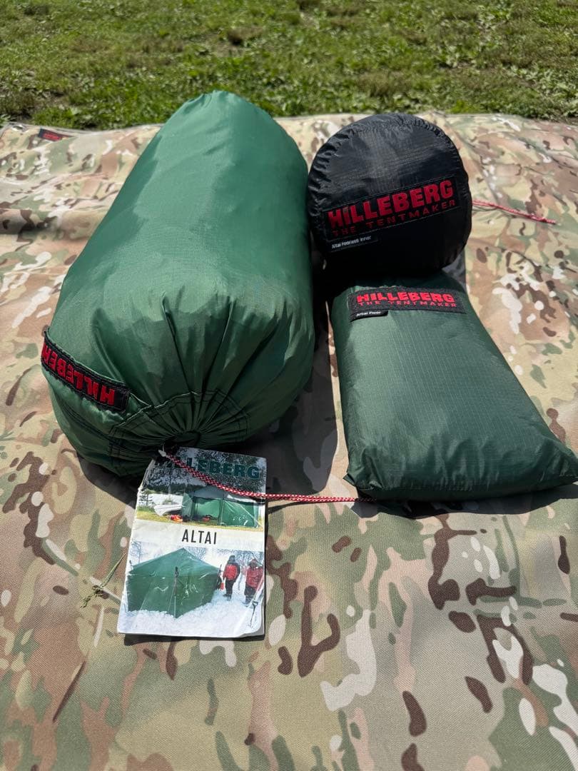 HILLEBERG Altai UL 本体&インナー＆フロアー　セット