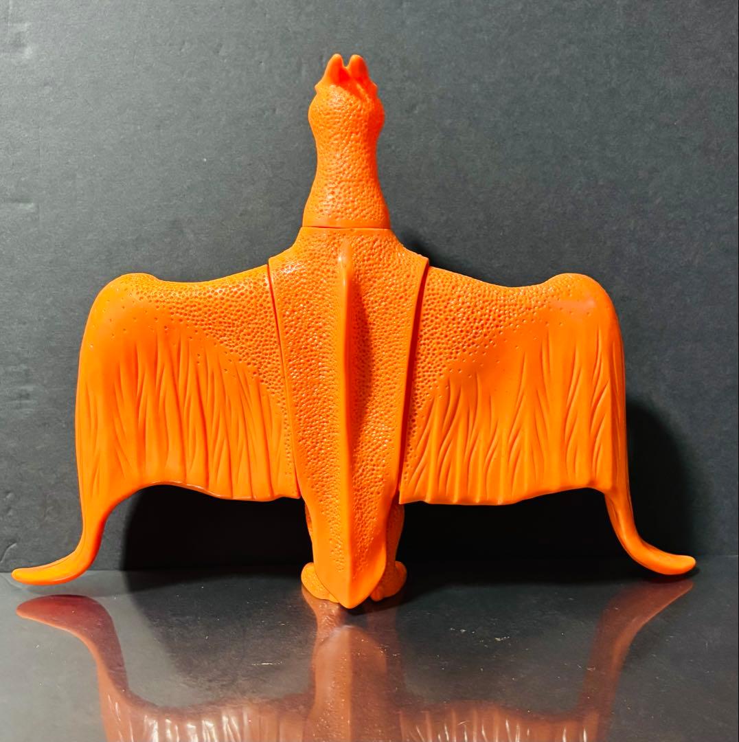 激レア マルサン 非売品 ラドン テストショット未塗装 橙色 高さ約22cm