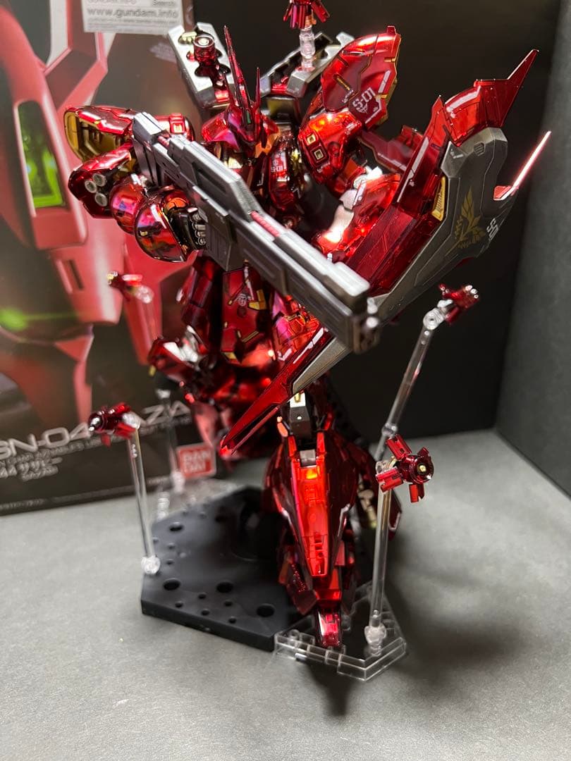 RG サザビー メカニカルコアメッキ 塗装済 完成品 ガンダムベース限定
