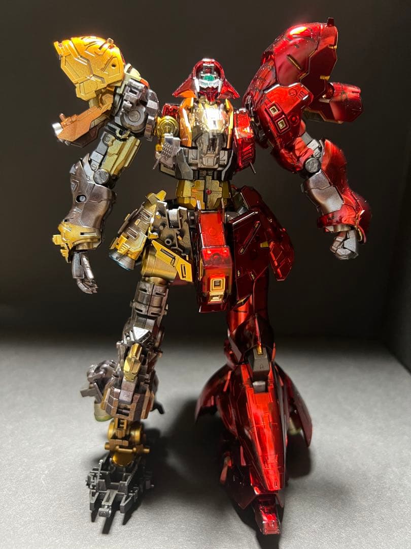 RG サザビー メカニカルコアメッキ 塗装済 完成品 ガンダムベース限定