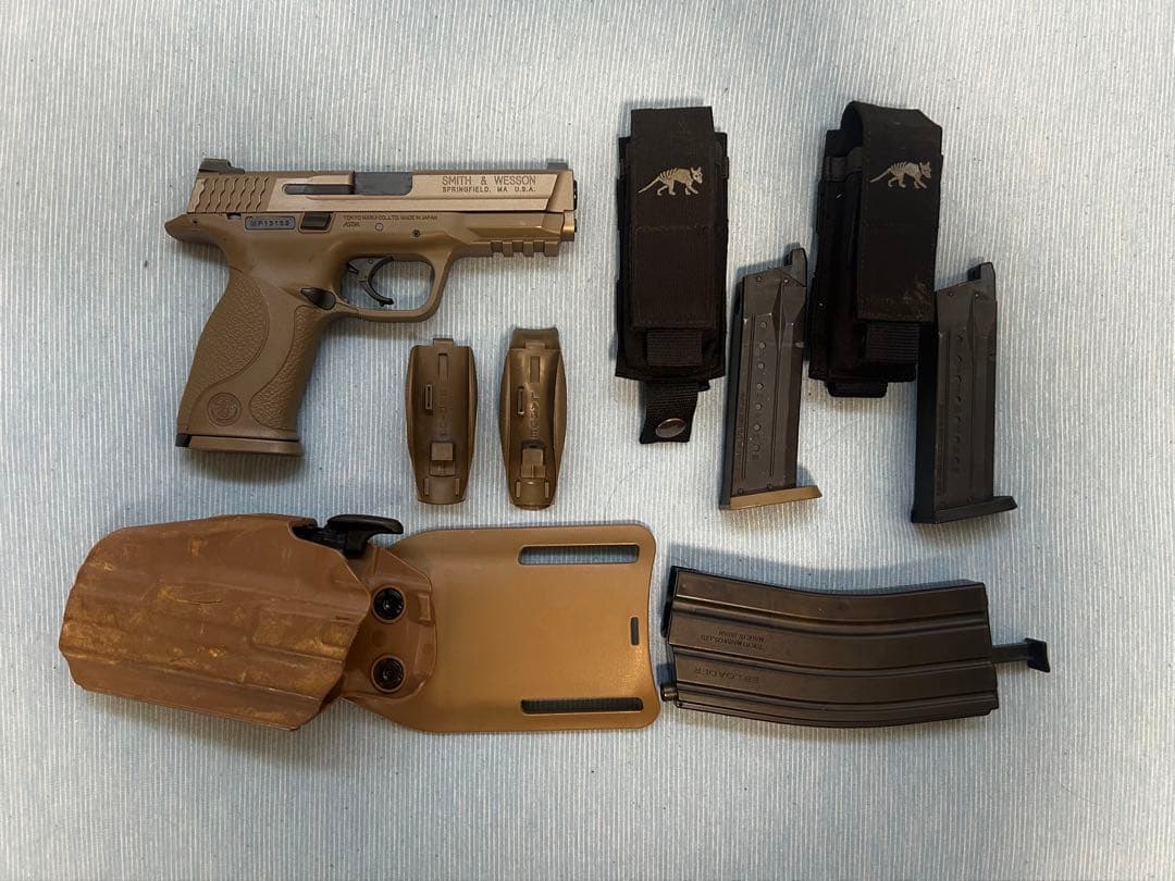 【東京マルイ】Smith and Wesson MP9 ガスブロ＋マガジン3本