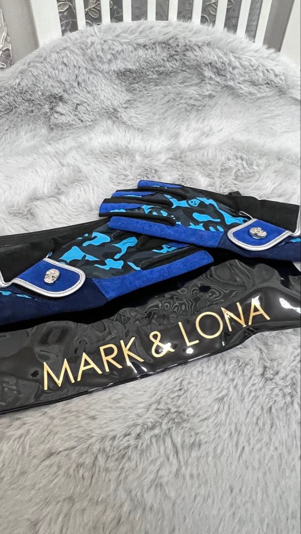 MARK & LONA ゴルフグローブ レディース　両手用　ネイルカット