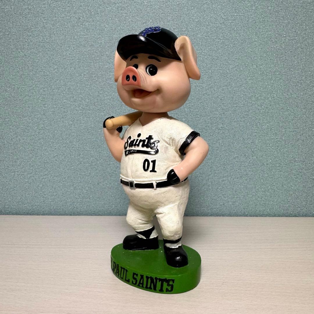 【BOBBLE HEAD】ST. PAUL SAINTS 首振り人形