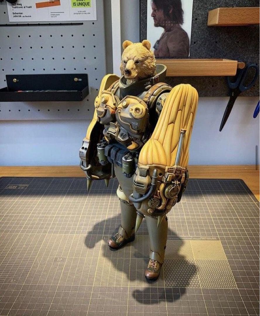 ブラック13パーク 重装掃討部隊 Adrian白クマ限定白色版 1/6フィギュア