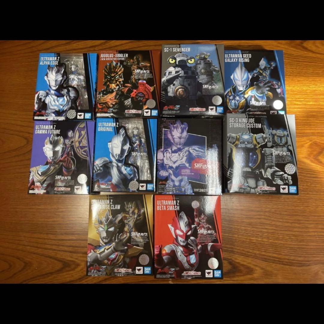 美品！S.H.Figuarts 7体セット　ウルトラマン　フィギュア
