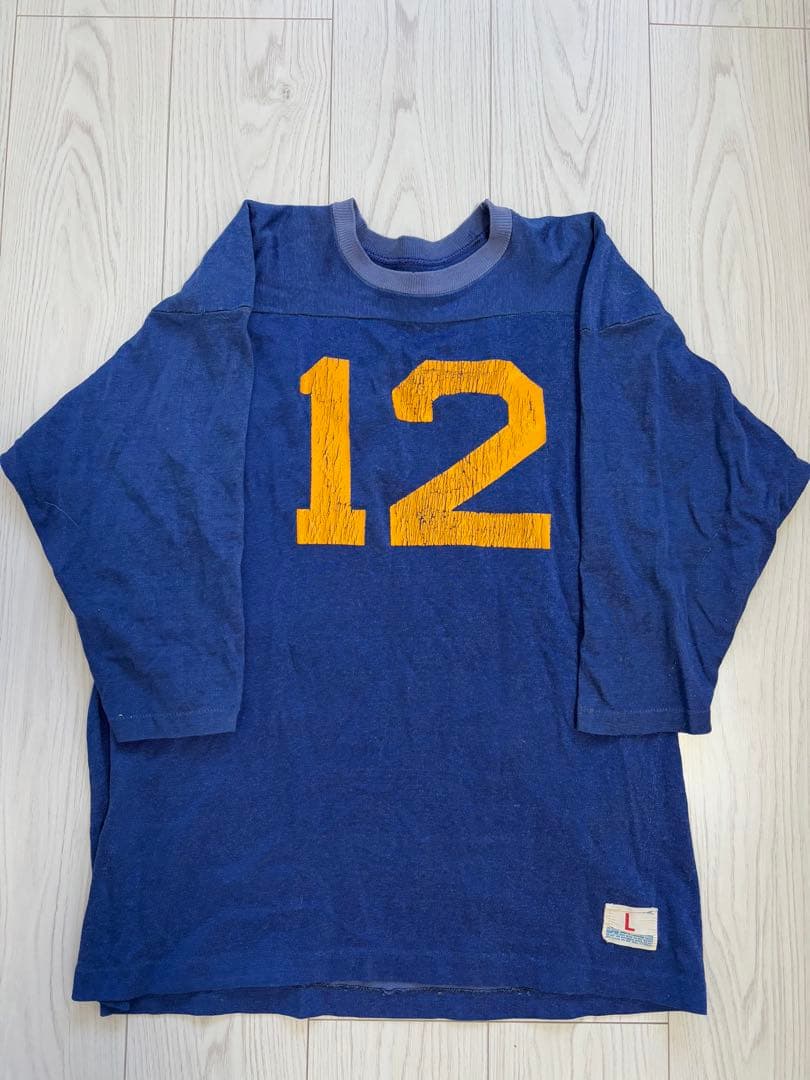 チャンピオン　フットボールシャツ