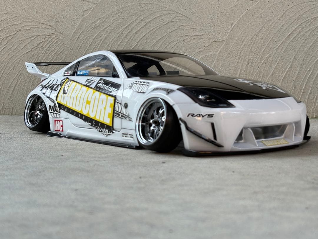 ラジコン　ニッサンZ33 ボディ　アディクション