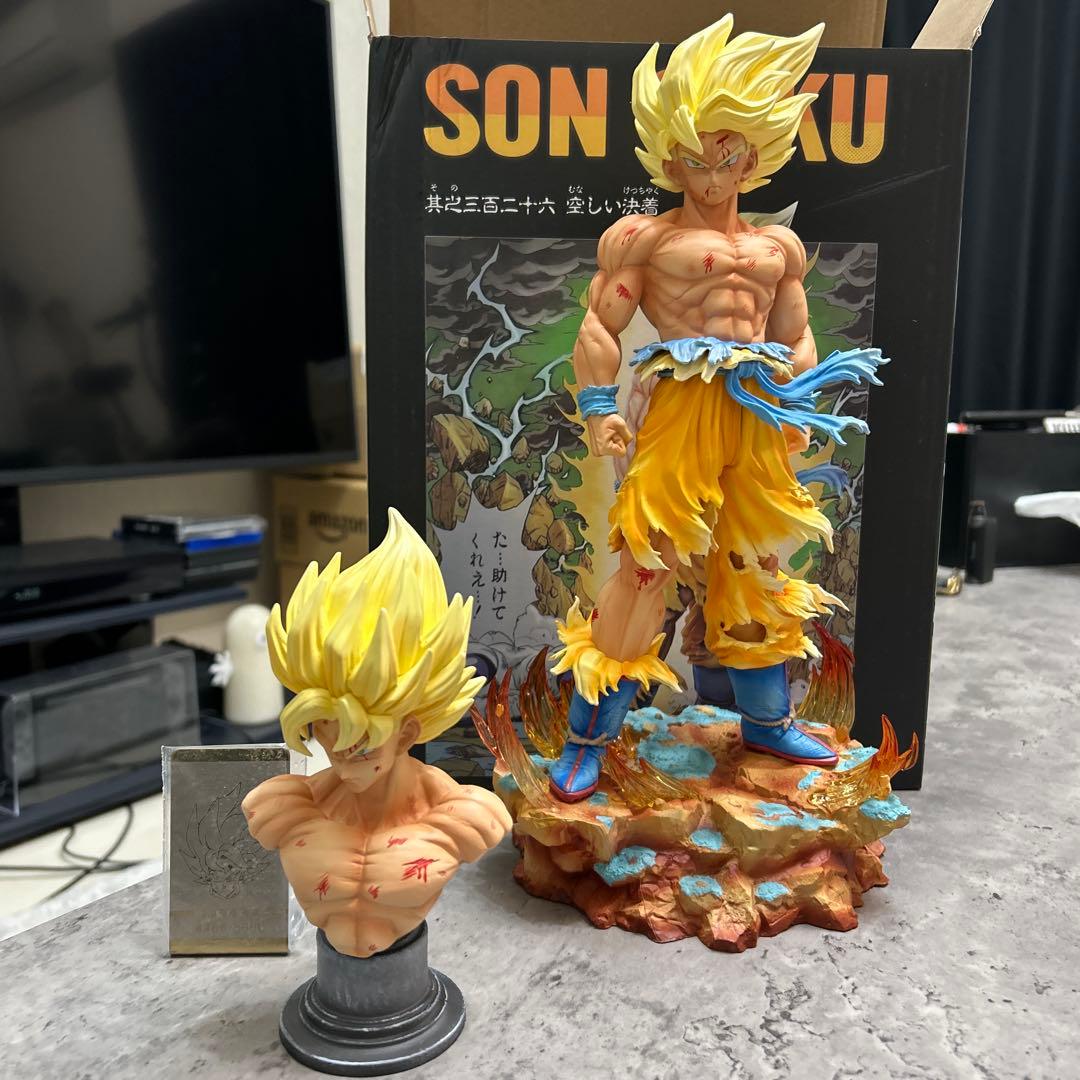 孫悟空　フィギュア　海外　5000体限定プレート付き